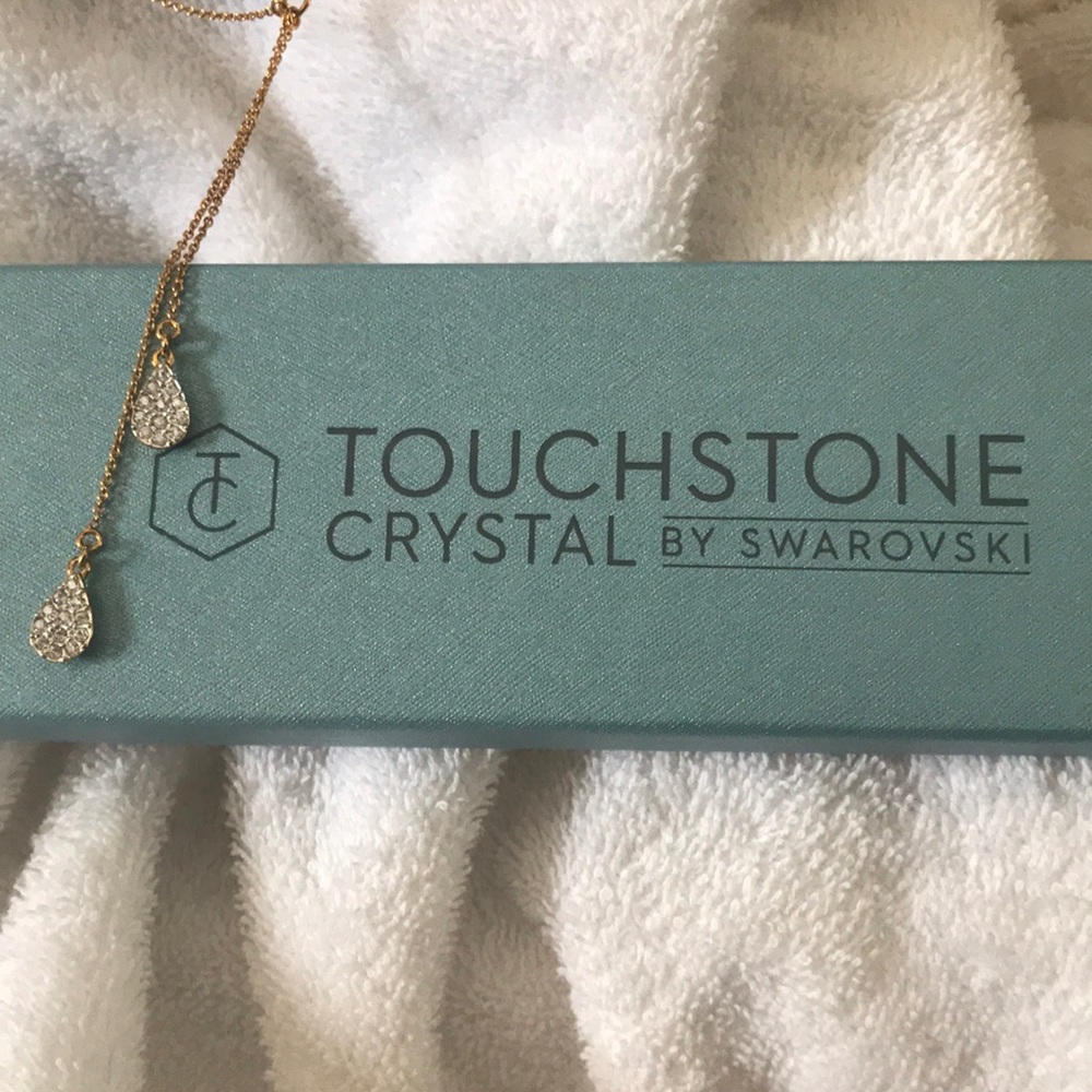 Touchstone by Swarovski Teardrop Necklace